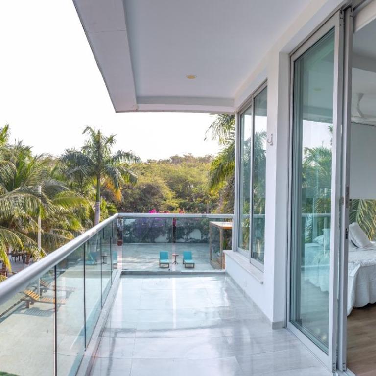 Casa Romero Cartagena Casa de Playa - Twin Room with Balcony - 6