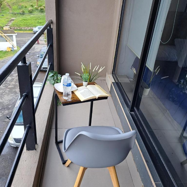 S02 MASTER SUITE Premium Suite Frente al TEC CEM Cocineta WiFi Balcón Parking Terraza - Apartment mit 1 Schlafzimmer - 29