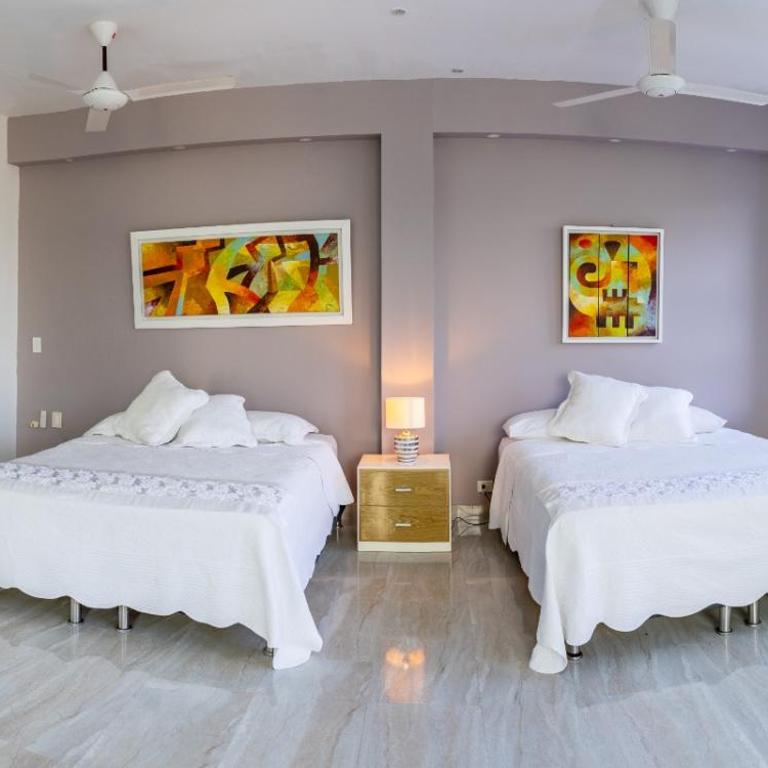 Casa Romero Cartagena Casa de Playa - Family Room with Shared Bathroom - 2
