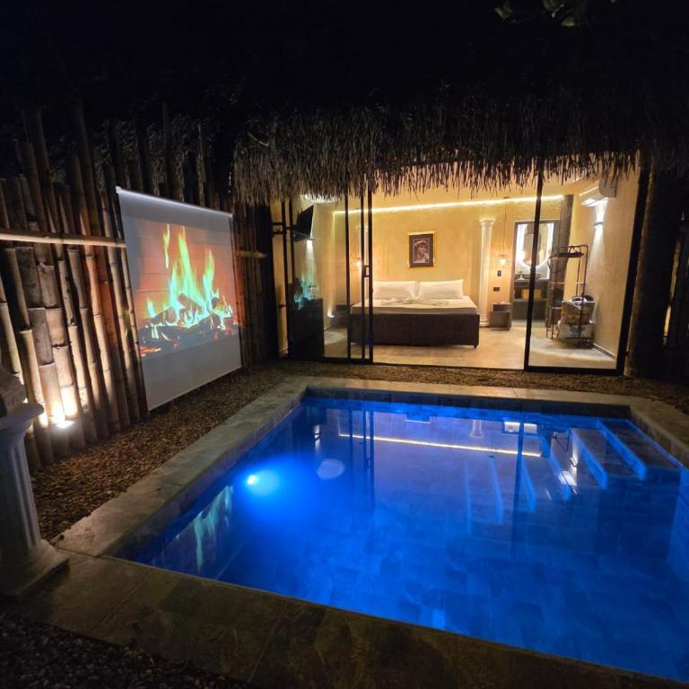 Fm Luxury villa Arquitectura tipo Bali Mini Playa y piscina privada - Villa de 1 dormitorio - 7