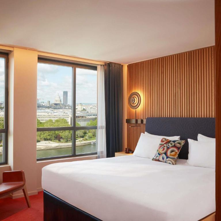 SO/ Paris Hotel - Zimmer Iconic Paris Skyline – Blick auf die Seine und den Eiffelturm - 3
