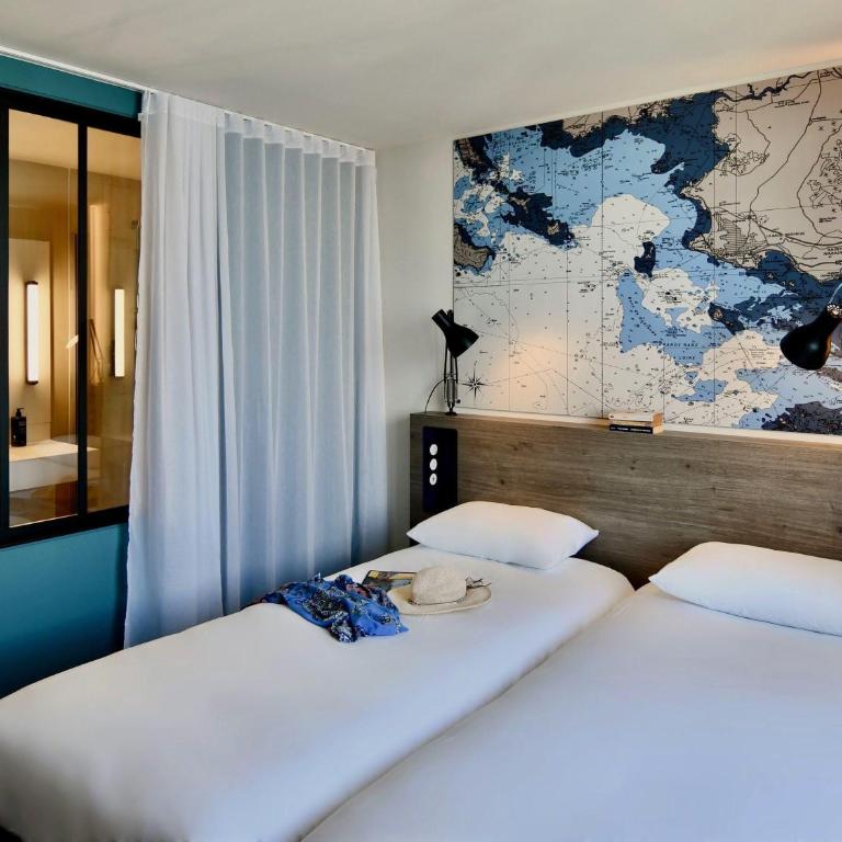 ibis Styles Saint Nazaire Centre Gare - Chambre Lits Jumeaux - 3