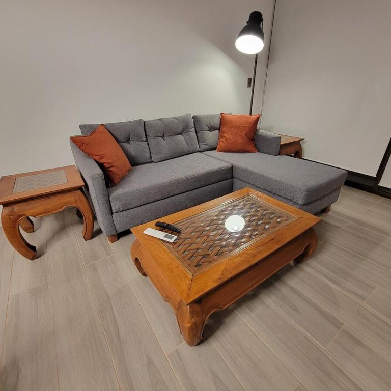 Mountain view in Las Condes, balcony and AC - Two-Bedroom Family Apartment - 8