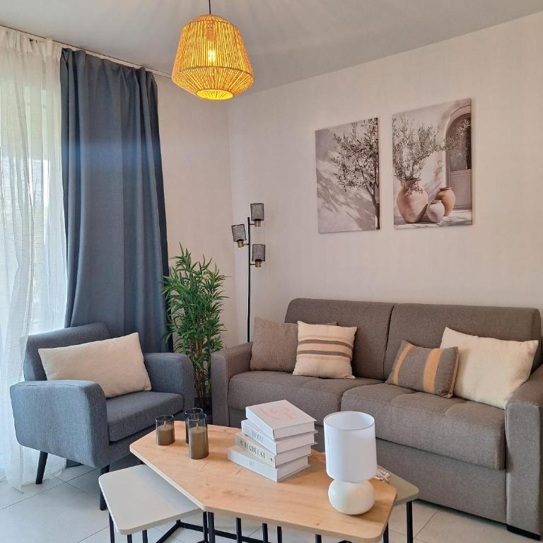 Chez Valentina et Alexandre Port et plages à pied - Appartement 1 Chambre - 6