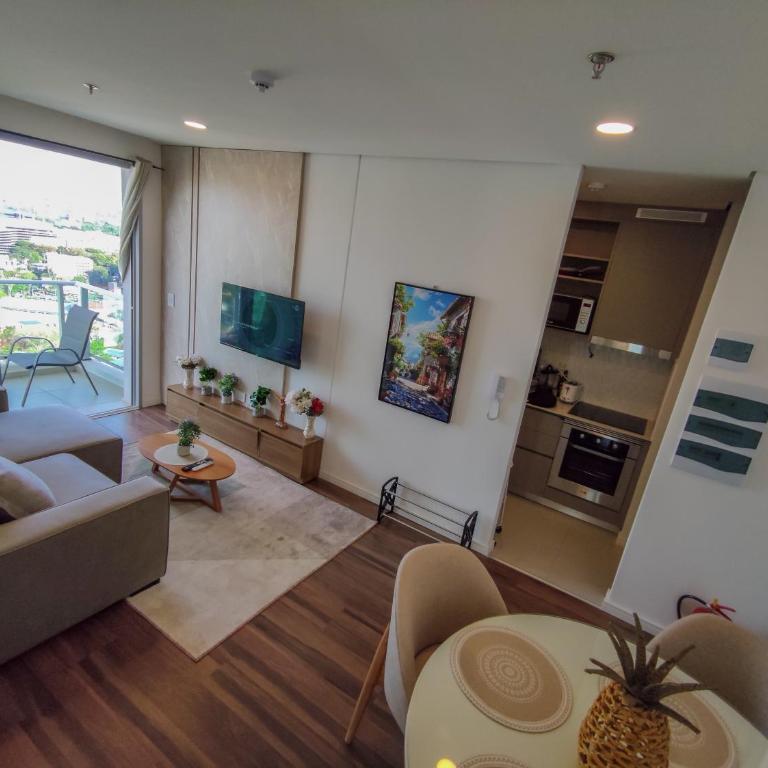 Luxury 2 Bedroom "Wake Up in the Sky" Best Views & Location in Asuncion - Two-Bedroom Apartment - 2
