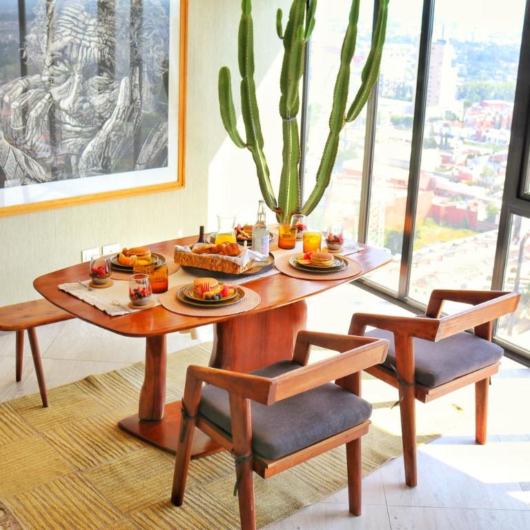 Volcano View Loft, Puebla Skyline1801 - Apartamento de 3 dormitorios - Planta Alta - 13