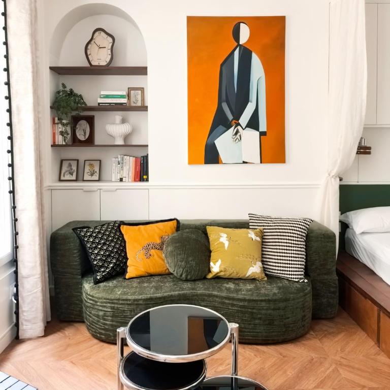 Eiffel Tower 6-Min Walk Charming Studio 3 sleeper - Appartement 1 Chambre - 2