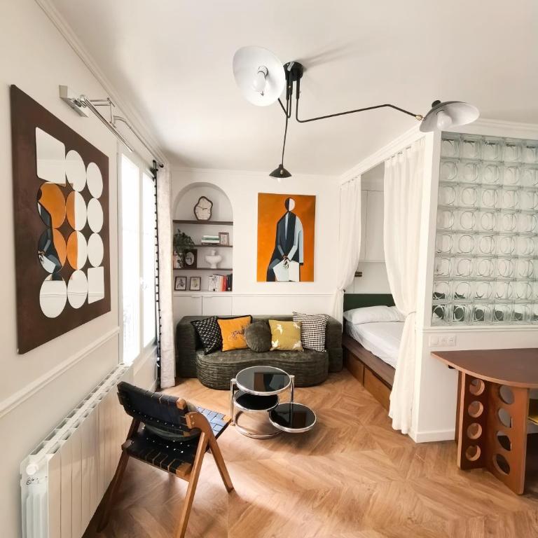 Eiffel Tower 6-Min Walk Charming Studio 3 sleeper - Appartement 1 Chambre - 1