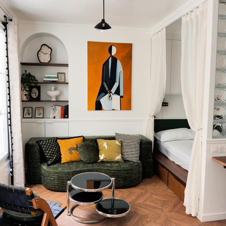 Eiffel Tower 6-Min Walk Charming Studio 3 sleeper - Appartement 1 Chambre - 31
