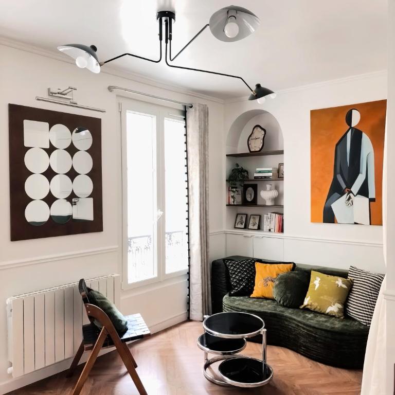 Eiffel Tower 6-Min Walk Charming Studio 3 sleeper - Appartement 1 Chambre - 9