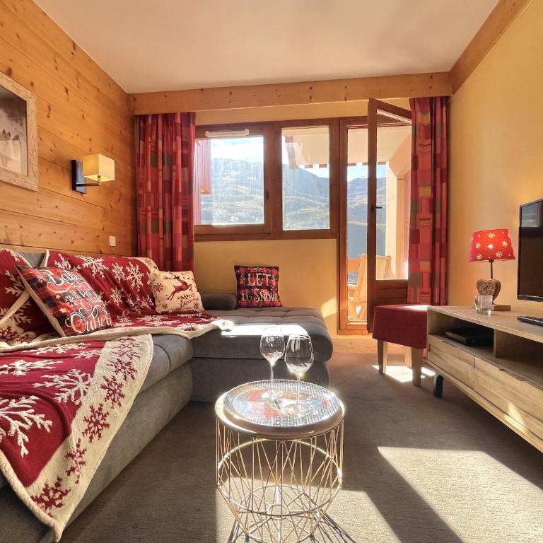 AC306 Spacieux T2 skis aux pieds coeur Menuires - Appartement Familial 1 Chambre - 6