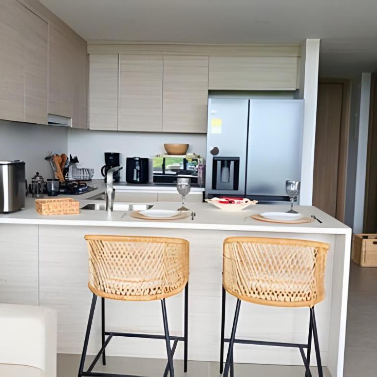 ¡Comodidad y Estilo frente al mar! - Deluxe Two-Bedroom Apartment with Garden View - 17