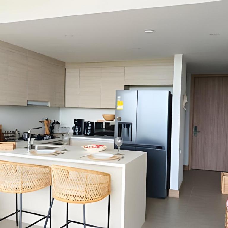 ¡Comodidad y Estilo frente al mar! - Deluxe Two-Bedroom Apartment with Garden View - 19