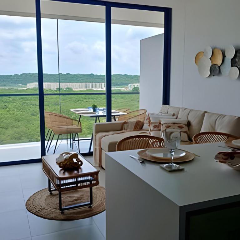 ¡Comodidad y Estilo frente al mar! - Deluxe Two-Bedroom Apartment with Garden View - 29