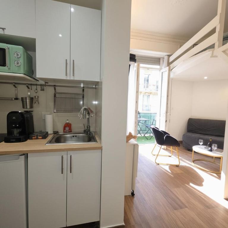 Cozy studio, balcony & AC, Heart of Nice - Studio - 14
