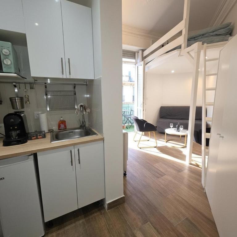 Cozy studio, balcony & AC, Heart of Nice - Studio - 11