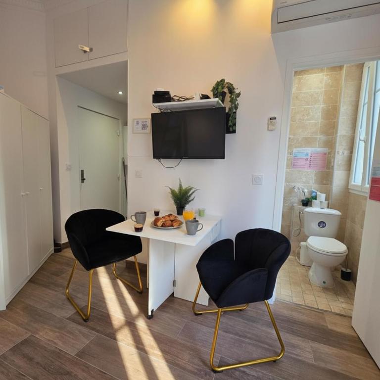 Cozy studio, balcony & AC, Heart of Nice - Studio - 10