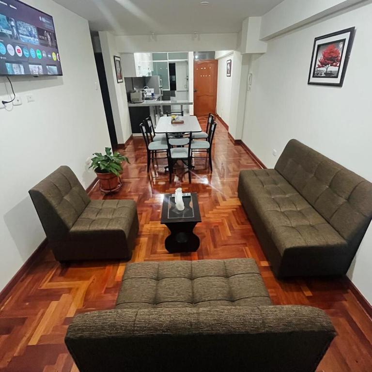 Super departamento céntrico y cómodo cerca de la Plaza de armas - Two-Bedroom Apartment - 4