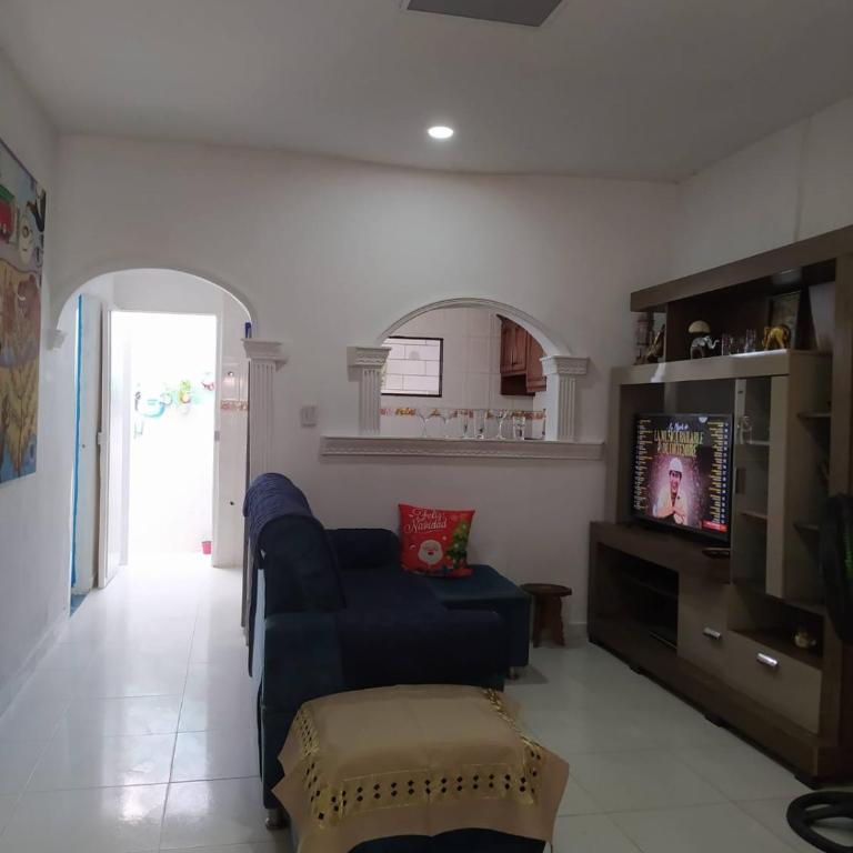 CASA VALENTINA DEL MAR-RODADERO-SANTA MARTA - Habitación Doble Familiar - 1