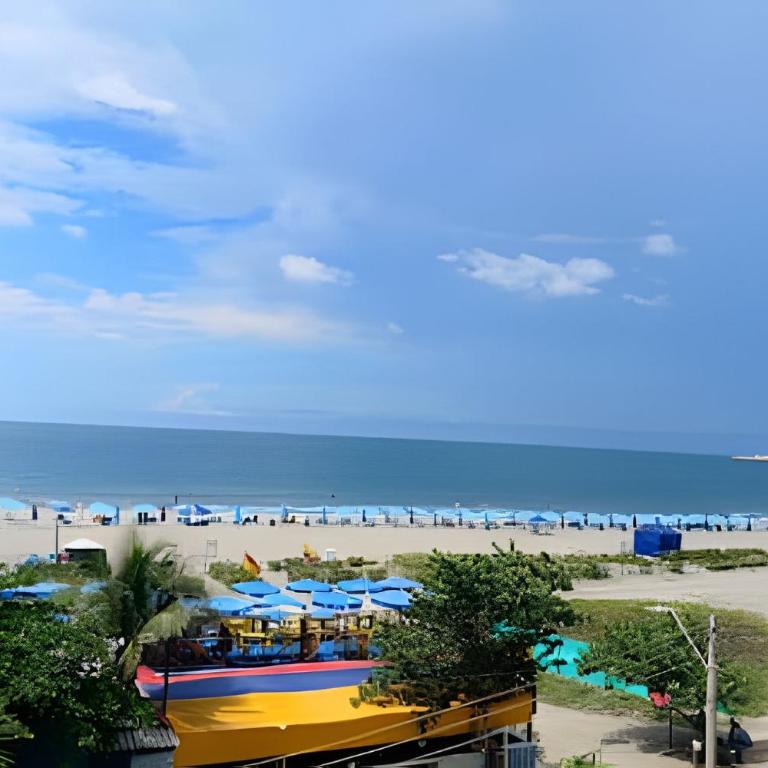 Increíble vista al mar en el corazón de Bocagrande - Two-Bedroom Apartment with Balcony and Sea View - 24