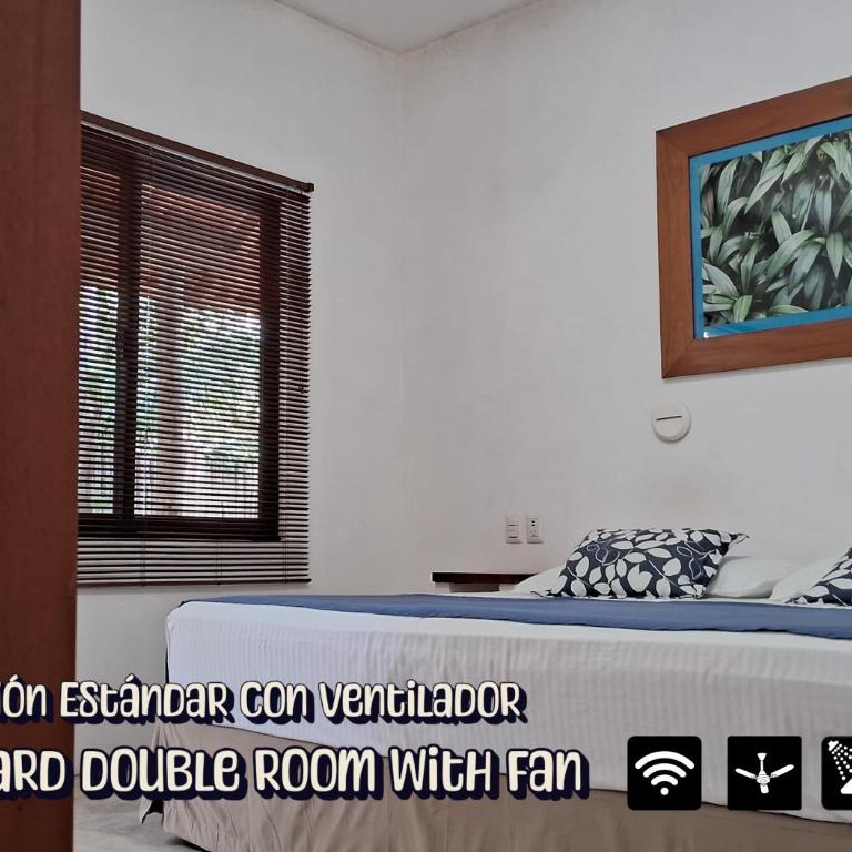 Estancia Lapislázuli - Habitación Doble Estándar con ventilador - 1
