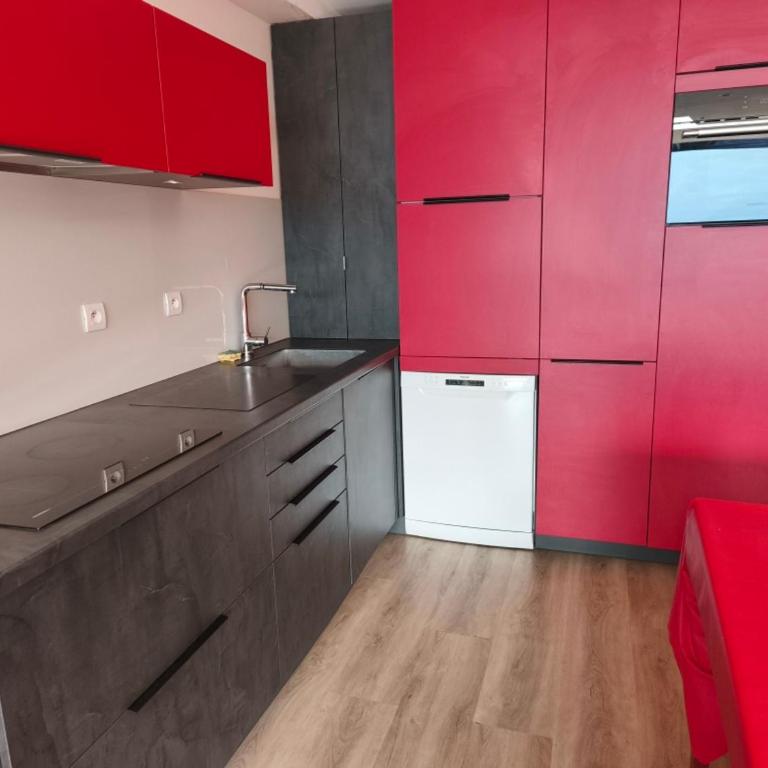 Orcières Merlette: 2 pièces cabine, 6 pers, proche pistes - FR-1-636-242 - Apartment - 3