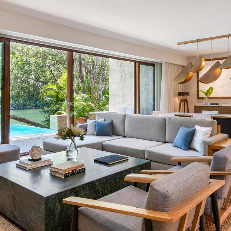Fairmont Mayakoba - Coral King Suite with Infinity Pool and Lagoon View - Butler Service - 1