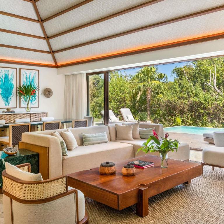 Fairmont Mayakoba - Tortuga Presidential King Suite with Infinity Pool and Lagoon View - Butler Service - 3