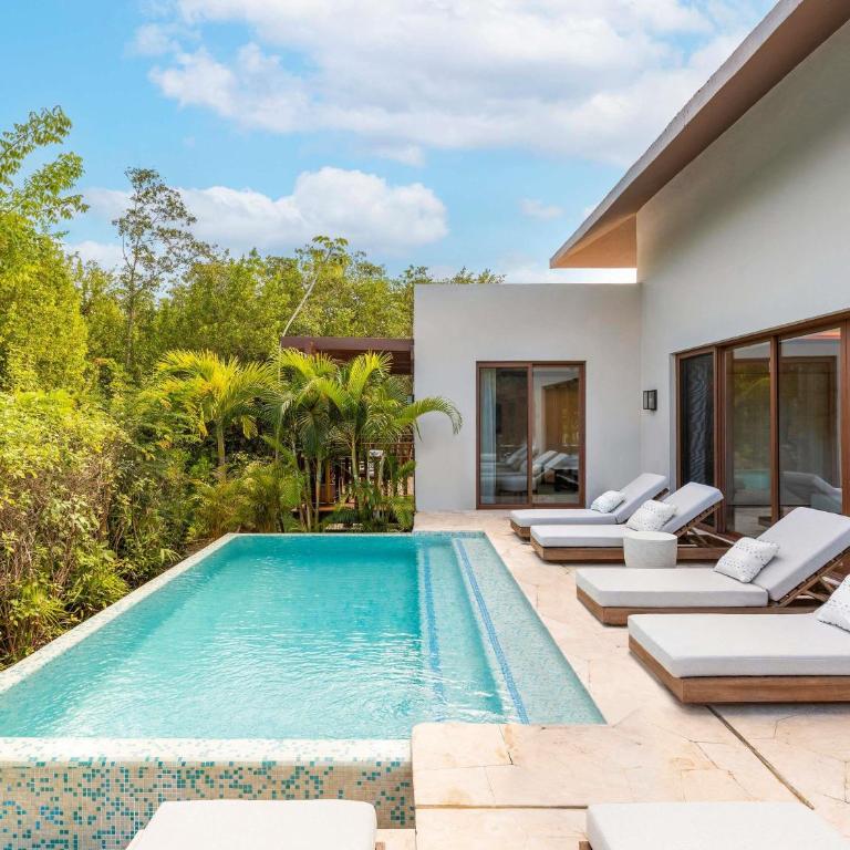 Fairmont Mayakoba - Tortuga Presidential King Suite with Infinity Pool and Lagoon View - Butler Service - 6