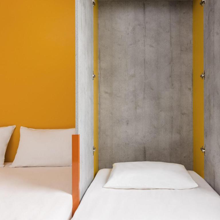 ibis budget Metz Technopole - Chambre Triple Standard avec Lit Double et Lit Simple - 6
