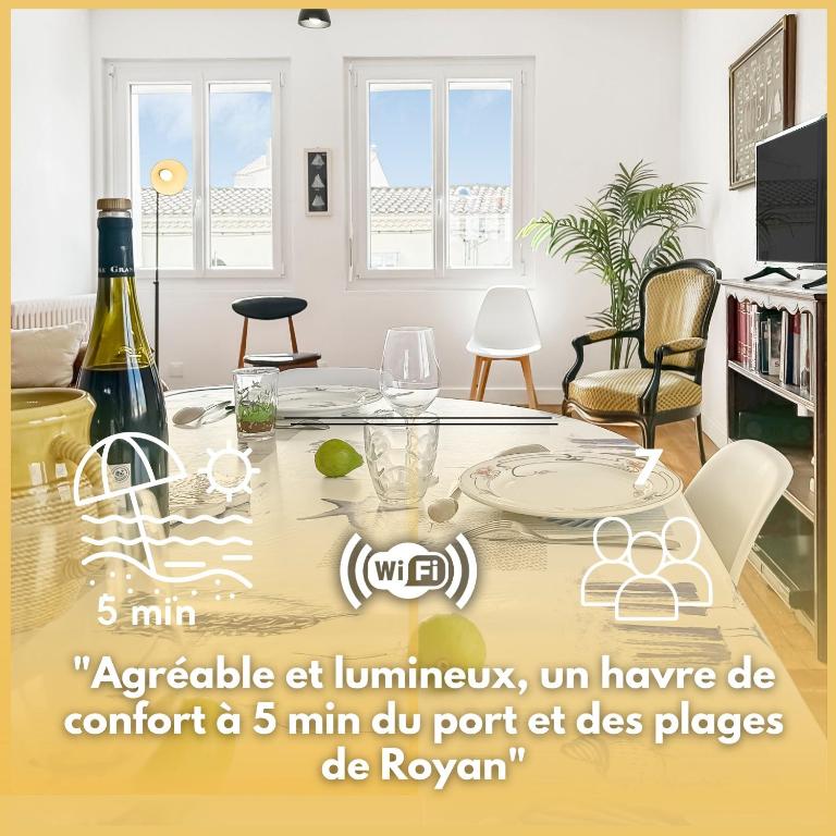 Royan calme & central, Famille, pro, plage - Appartement 3 Chambres - 1