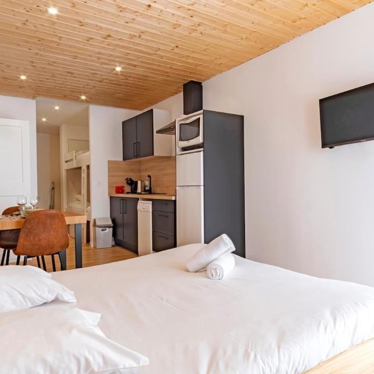 Studio Cabine, Au pied des pistes, 4 Personnes - Appartamento con 1 Camera da Letto - 8