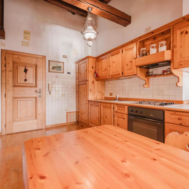 Ca' Alpini - Mountain View Terrace & Parking - Appartamento con 1 Camera da Letto, Balcone e Vista Montagna - 7