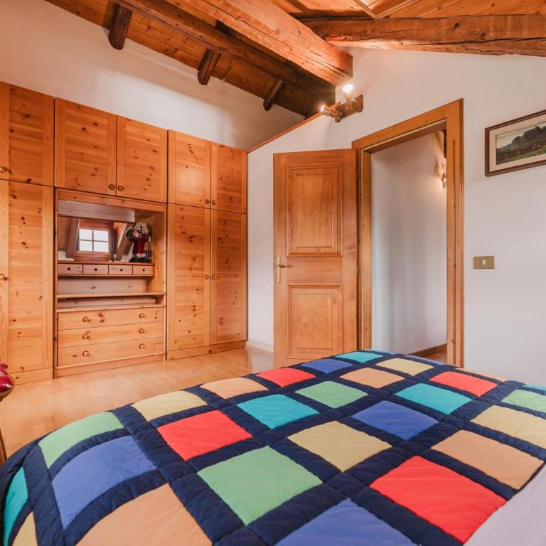 Ca' Alpini - Mountain View Terrace & Parking - Appartamento con 1 Camera da Letto, Balcone e Vista Montagna - 15