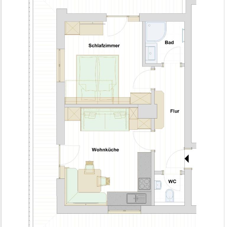 Ferienwohnungen Annelies - Apartment mit 1 Schlafzimmer - 15