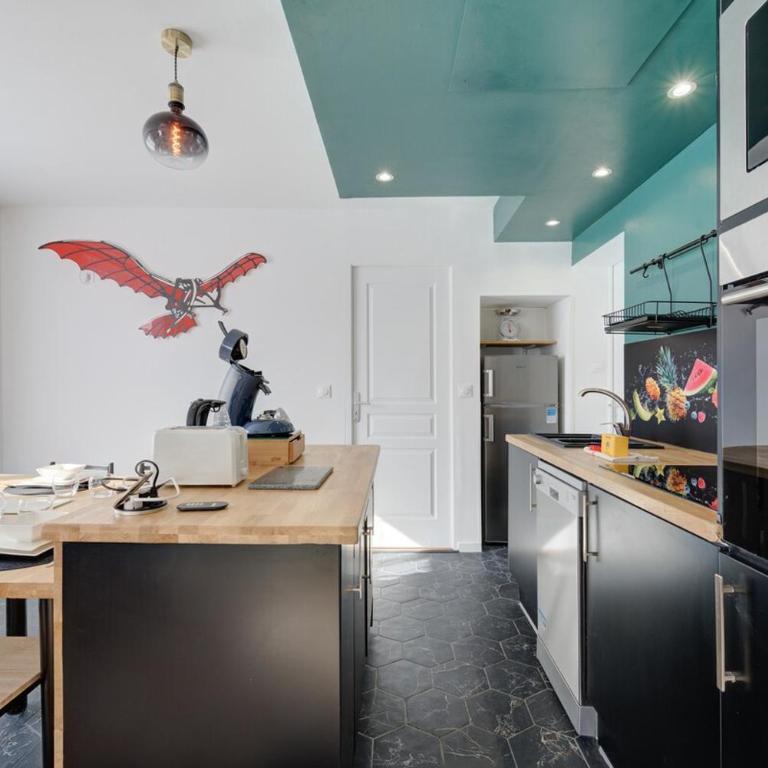Logement avec Terrasse - Château d'Amboise - Wifi - Appartement 2 Chambres avec Terrasse - 14