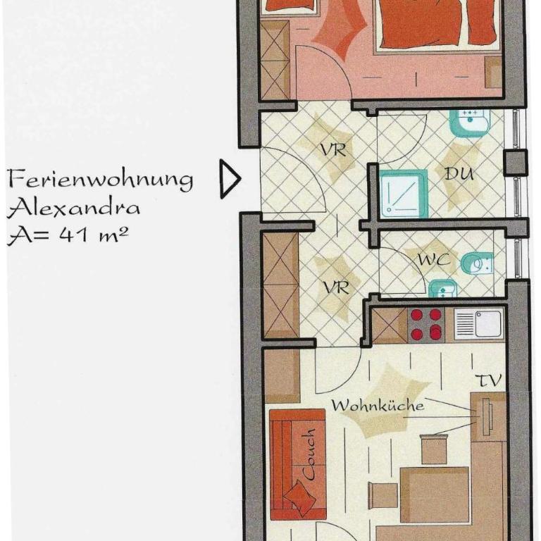 Appartementhaus Sennhüttn - Apartment mit 1 Schlafzimmer - 8