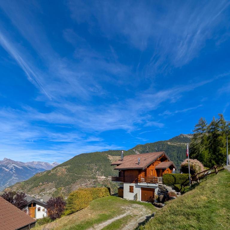 Grand chalet familial avec cheminée à La Tzoumaz - Chalet - 31