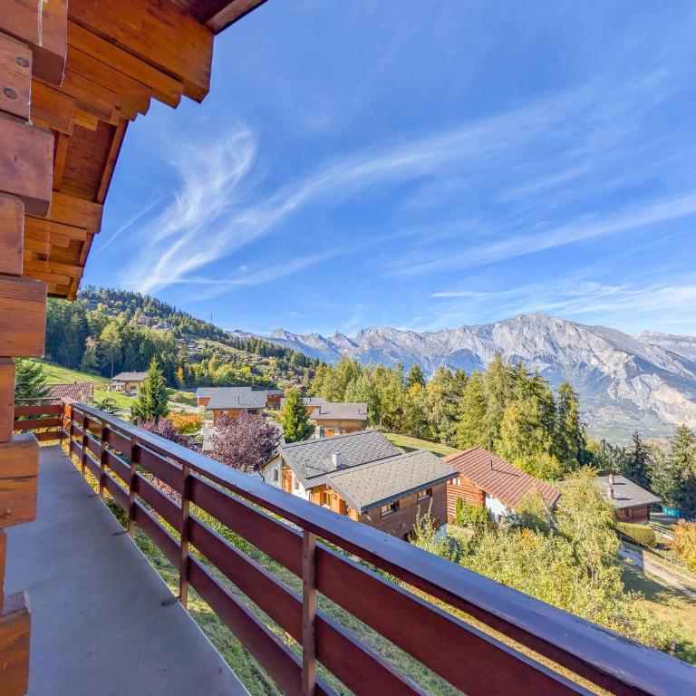Grand chalet familial avec cheminée à La Tzoumaz - Chalet - 49
