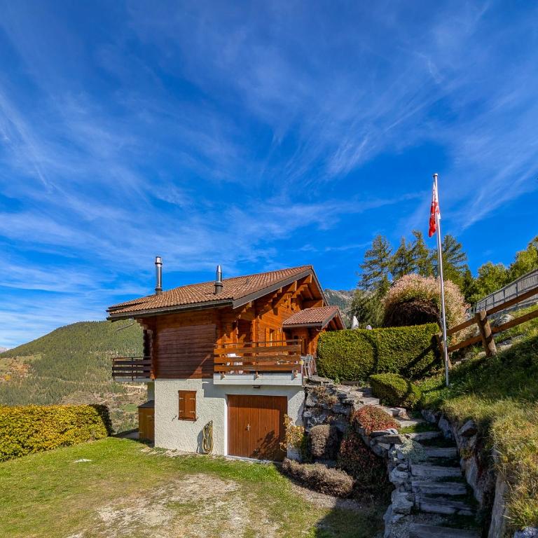 Grand chalet familial avec cheminée à La Tzoumaz - Chalet - 44