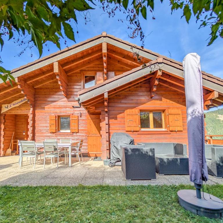 Grand chalet familial avec cheminée à La Tzoumaz - Chalet - 48