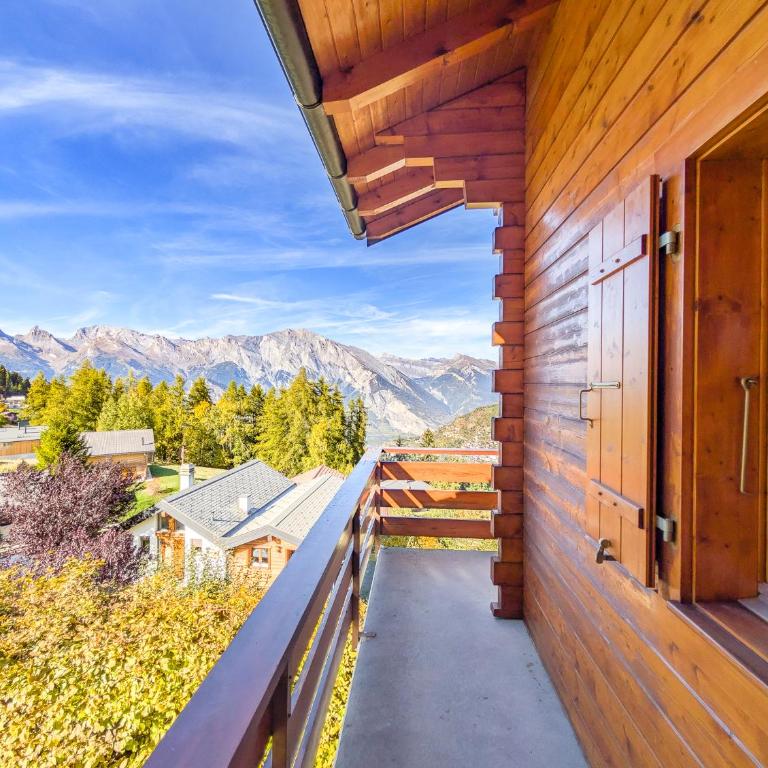 Grand chalet familial avec cheminée à La Tzoumaz - Chalet - 59