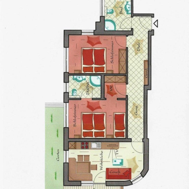 Appartementhaus Sennhüttn - Apartment mit 2 Schlafzimmern - 14