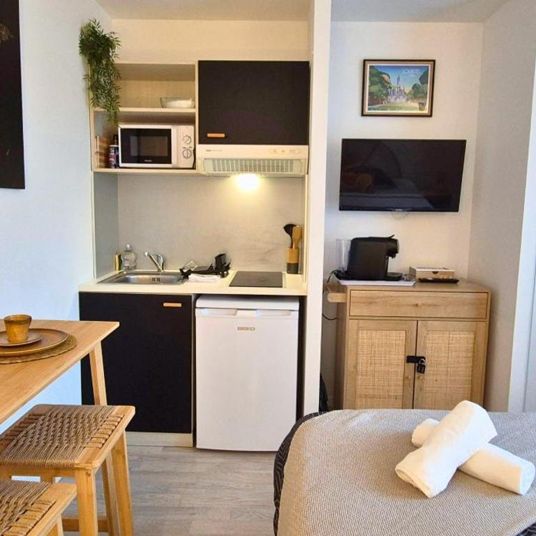 Angélique- Matelas confort - Clim - Wifi - Gare - Appartement 1 Chambre - 8