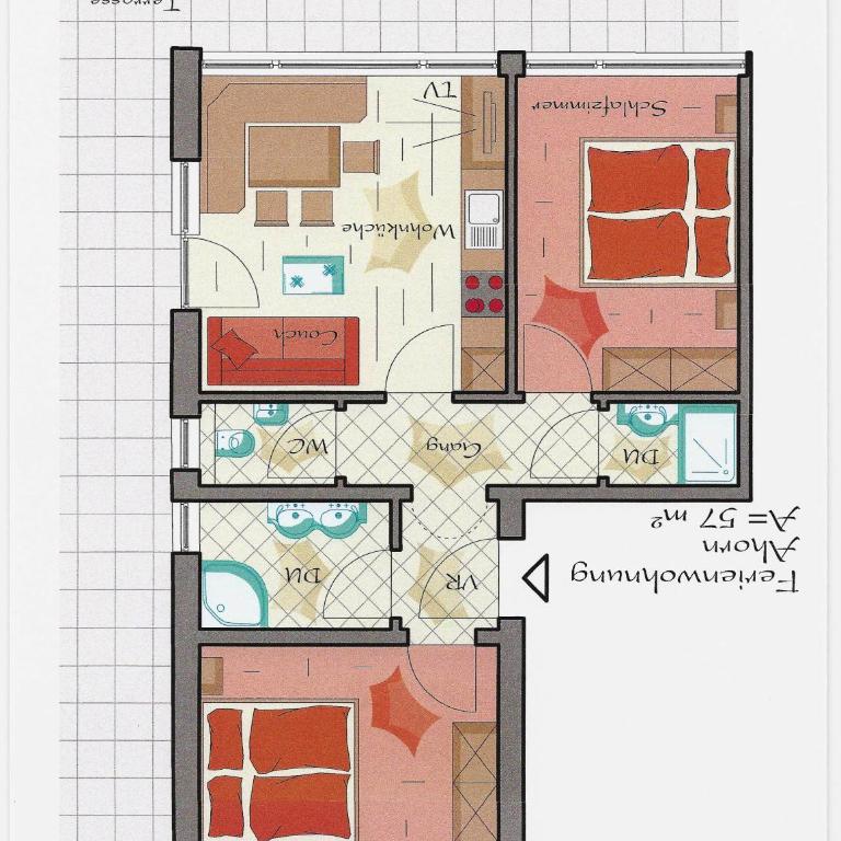 Appartementhaus Sennhüttn - Apartment mit 2 Schlafzimmern - 5