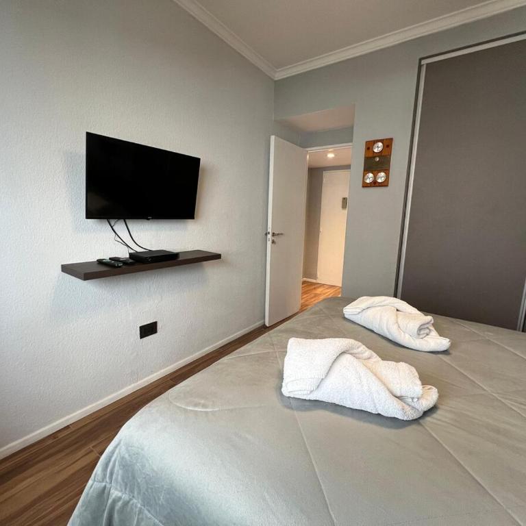 Departamento con cochera equipado a metros del mar! - Apartamento de 2 dormitorios - 10