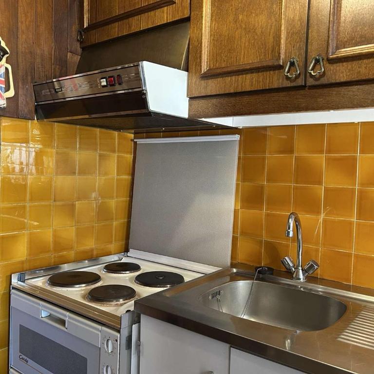 Studio cosy à Montgenèvre - 4 pers, balcon, parking, navette gratuite, à 600m des pistes et commerces - FR-1-330D-110 - Appartement (4 Adultes) - 12