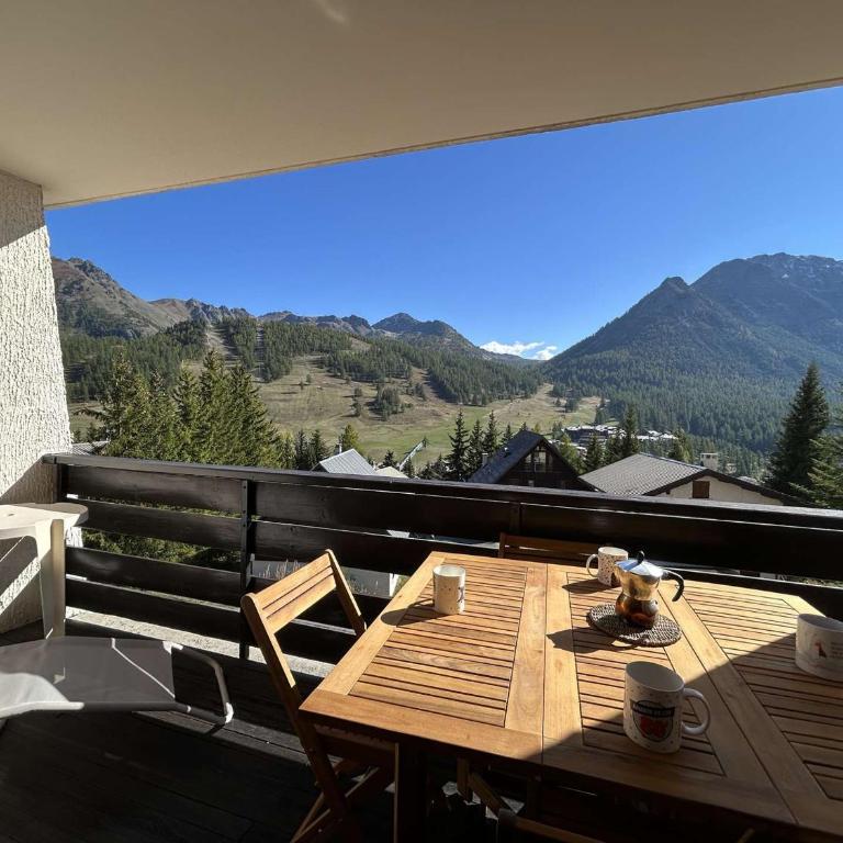 Studio cosy à Montgenèvre - 4 pers, balcon, parking, navette gratuite, à 600m des pistes et commerces - FR-1-330D-110 - Appartement (4 Adultes) - 15