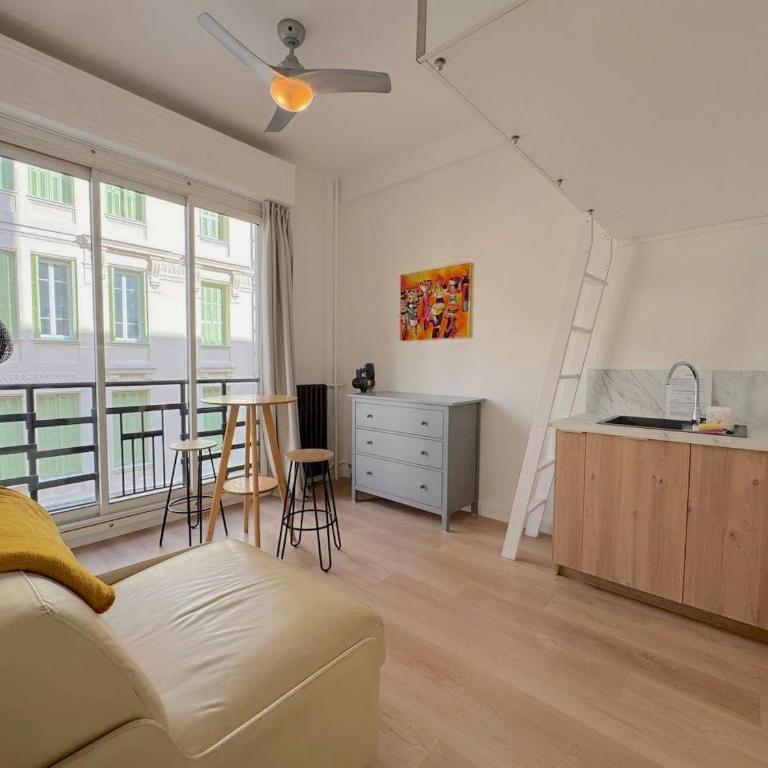 ⁂ Petit nid design au centre de Nice - Appartement 1 Chambre - 5