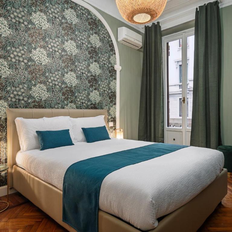 Classbnb - Luxurious and spacious 5-bedroom and 5-bath apartment, just 3 minutes from Milan central station metro, M2 green M3 yellow lines - Appartamento - 9